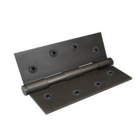 Hinge Brass Fixedpin Flat Tip 100mm x 75mm