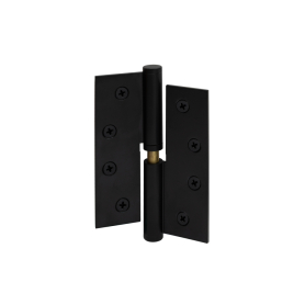 Hinge Brass Lift-Off LH Loose Pin Flat Tip 100mm x 75mm
