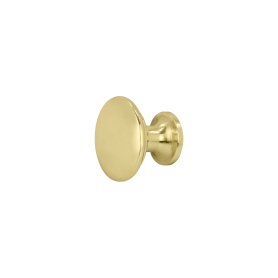 30mm Brass Knob Button Style