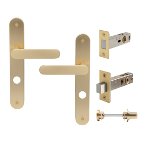 Galaxy - Astro Longplate Privacy Set - P85 - Magnetic Latch