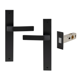 Galaxy - Qube Elite Longplate Passage Set - Magnetic Latch