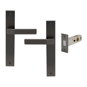Galaxy - Qube Elite Longplate Passage Set - Magnetic Latch