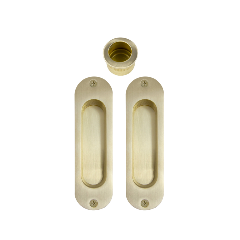 Unlacquered Satin Brass
