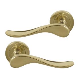 Haven 52mm Round Rose Lever Set