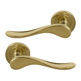 Haven 52mm Round Rose Lever Set