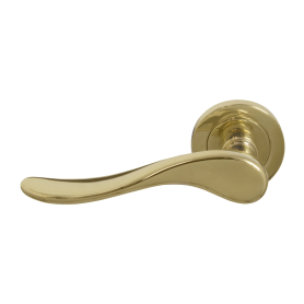 Haven Round Rose Dummy Lever - RH
