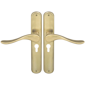 Haven Oval Longplate E48 Keyhole