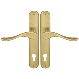 Haven Oval Longplate E85 Keyhole