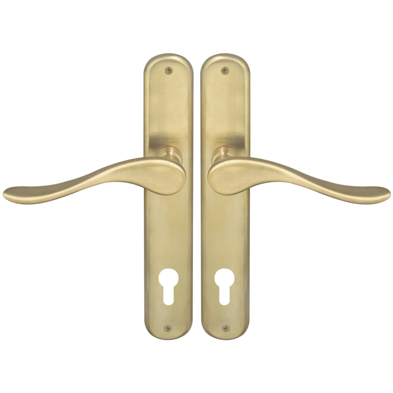 Unlacquered Satin Brass