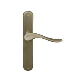 Haven Longplate Oval Dummy Lever - LH