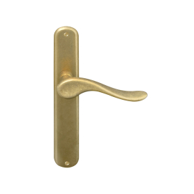 Haven Longplate Oval Dummy Lever - LH