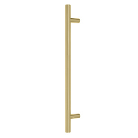 Brass Pull Handle Round 400mm OA - RF