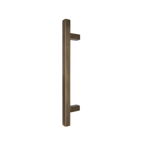 DELETED - Brass Pull Handle Square 300mm OA - FF