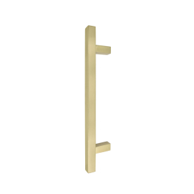 DELETED - Brass Pull Handle Square 300mm OA - FF