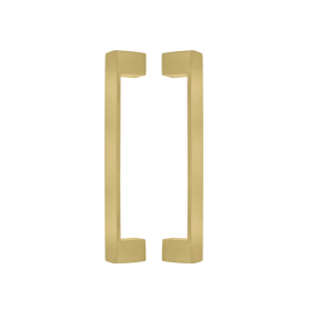 Brass Pull Handle Pair 235mm OA