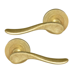 Haven 64mm Large Rose Lever Set