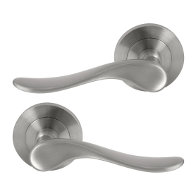 Haven 64mm Large Rose Lever Set