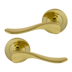 Haven 64mm Large Rose Lever Set