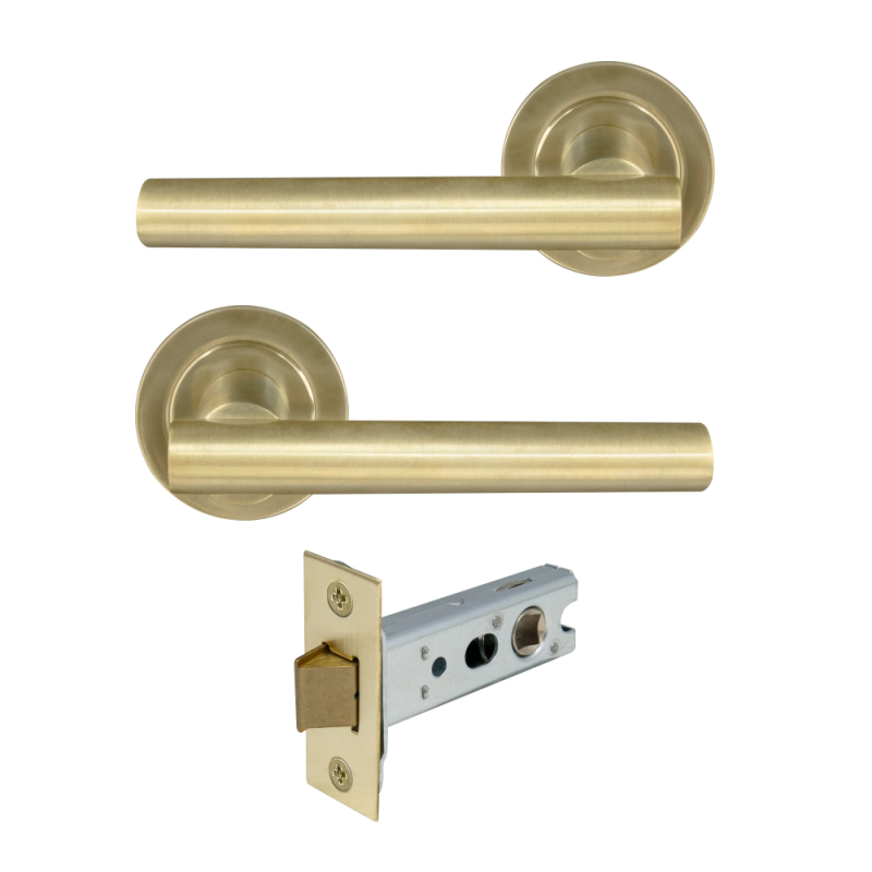 Unlacquered Satin Brass