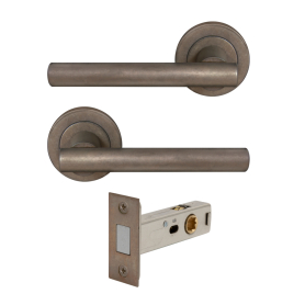 Charleston Round Rose Passage Set - Magn. Latch