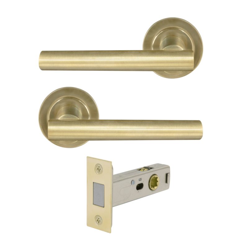 Unlacquered Satin Brass