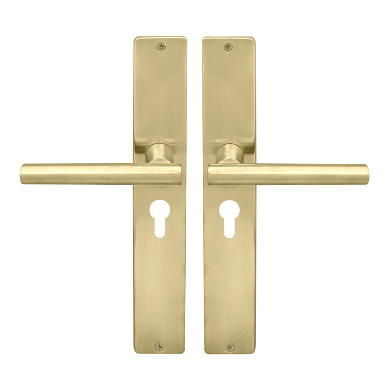 Unlacquered Satin Brass