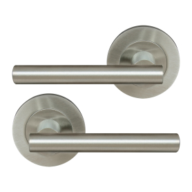 Charleston 64mm Large Rose Lever Set