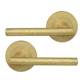 Charleston 64mm Large Rose Lever Set