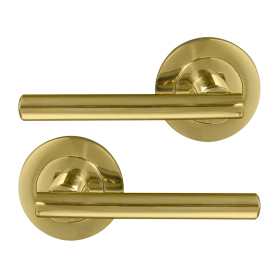 Charleston 64mm Large Rose Lever Set