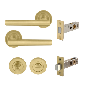 Charleston Round Rose Privacy Set - Magn. Latch