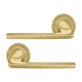 Chalet 52mm Round Rose Lever Set