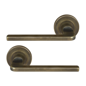 Chalet 52mm Round Rose Lever Set