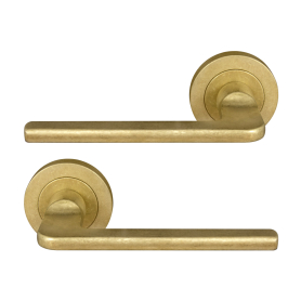 Chalet 52mm Round Rose Lever Set