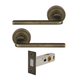 Chalet Round Rose Passage Set - Magn. Latch