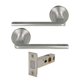 Chalet Round Rose Passage Set - Magn. Latch