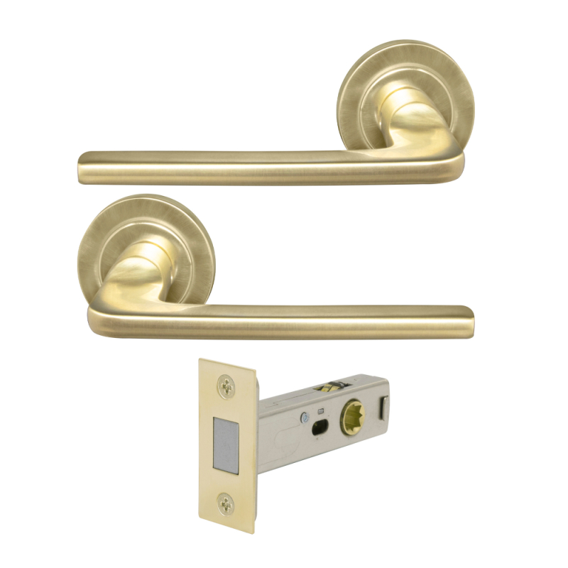 Unlacquered Satin Brass