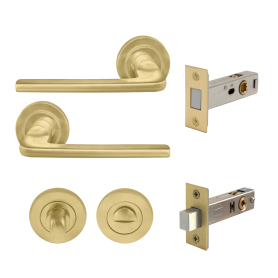 Chalet Round Rose Privacy Set - Magn. Latch