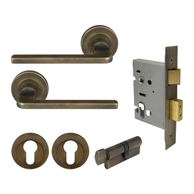 Chalet Round Rose Entrance Set - E48