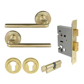 Chalet Round Rose Entrance Set - E48