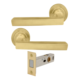Federal Round Rose Passage Set - Magn. Latch