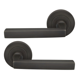 Federal 64mm Large Rose Lever Set