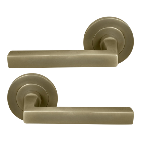 Federal 64mm Large Rose Lever Set