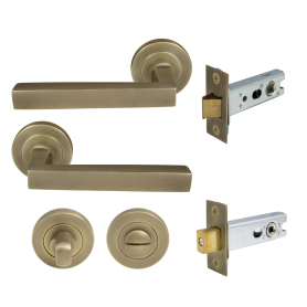 Federal Round Rose Privacy Set