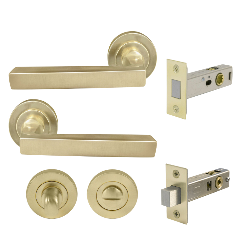 Unlacquered Satin Brass
