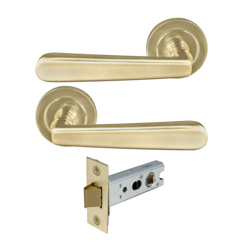 Unlacquered Satin Brass