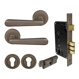 Villa Round Rose Entrance Set - E85