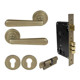 Villa Round Rose Entrance Set - E85