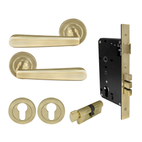 Villa Round Rose Entrance Set - E85