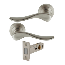 Haven Round Rose Passage Set - Magn. Latch