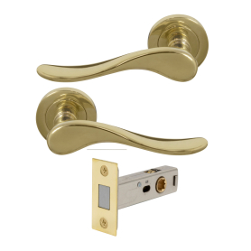 Haven Round Rose Passage Set - Magn. Latch
